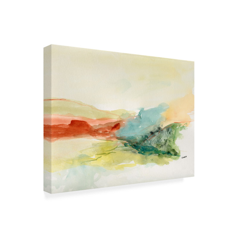 Jan Weiss Land Contours No. 3, art sur toile, H 14 po x l 19 po