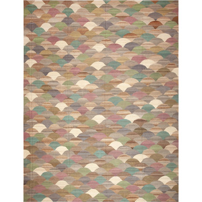 Tapis kilim 13 pi 7 po x 17 pi 7 po