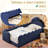Boucle Upholstered Dinosaur-Shaped Kids Bed With Safety Guardrails And Solid Wood Slat Support-253723895