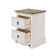 Choe 2 Drawer Compact Bedside Cabinet, Bedside Table, End Table, Corona Design