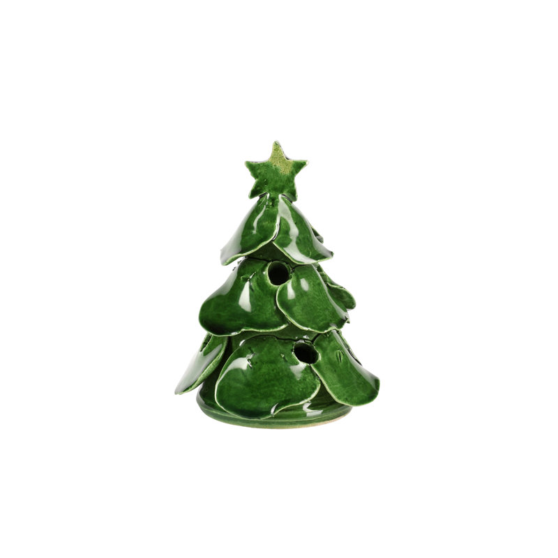 Foresta Mini Scalloped Tree, Green