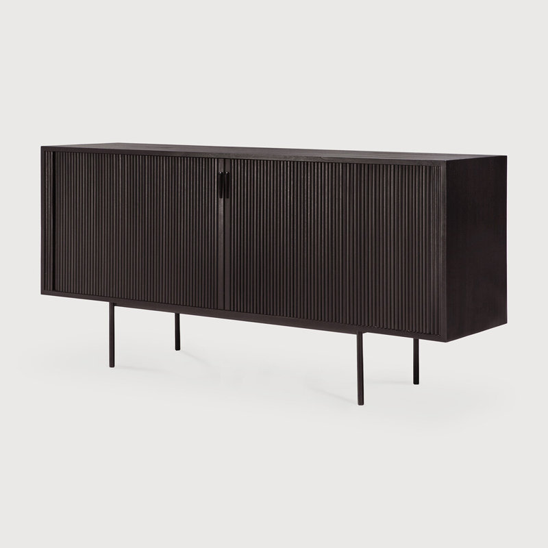 Roller Max 66.1'' W Solid Wood Sideboard, Brown