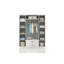 Berend 4 Door Manufactured Wood Wardrobe-1742545488