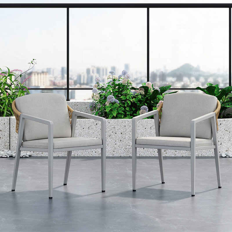 Outdoor Wicker Rattan Woven Patio Chairs