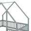 Lit de plancher en forme de maison en bois Amarionna avec clôture, garde-corps-1109522884-1109522887
