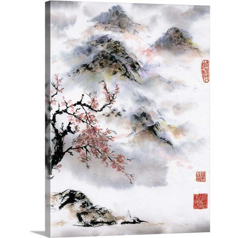 Art mural sur toile, H 48 po x l 36 po, Toile tendue