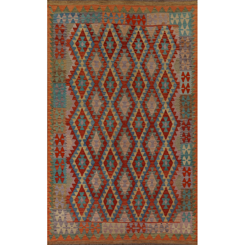 Wool Geometric Rug