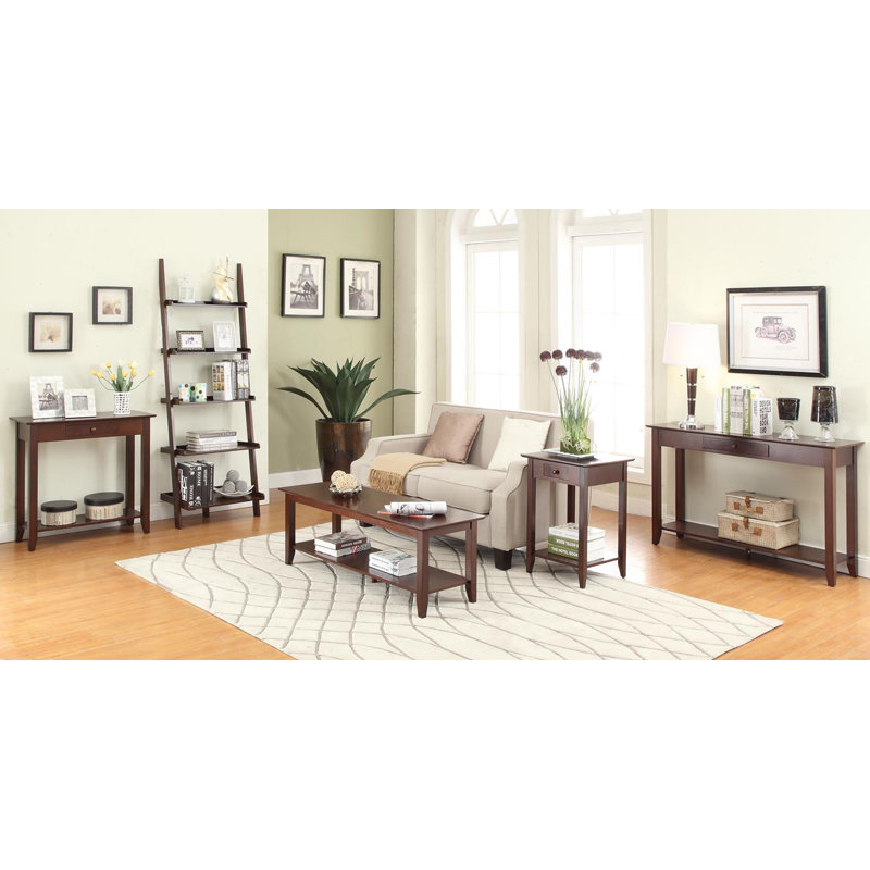 Table de bout avec rangement Carbin, Expresso