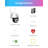C296 5MP WiFi 355°PTZ Security IP Camera Outdoor with Two-Way Audio, AI Person Vehicle Detection
