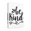 Be Kind Arrow - Wrapped Canvas Print-1505908795