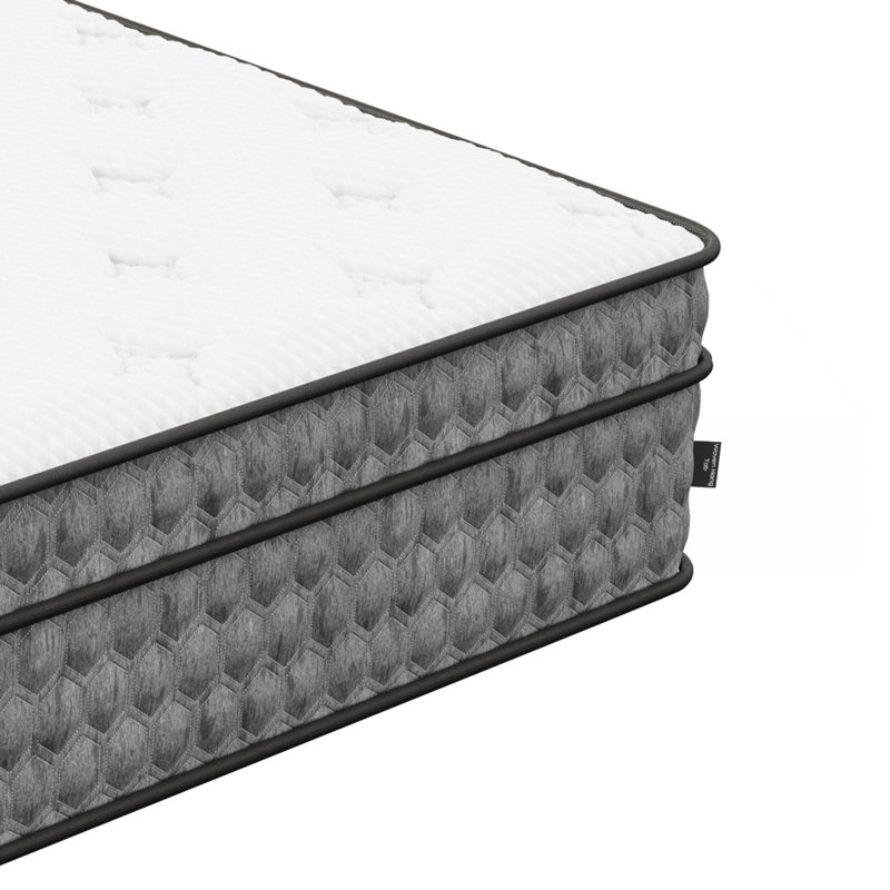 11" Medium Feel Mattress King Size, Cool Gel , White Bed Mattress, Feel,, King