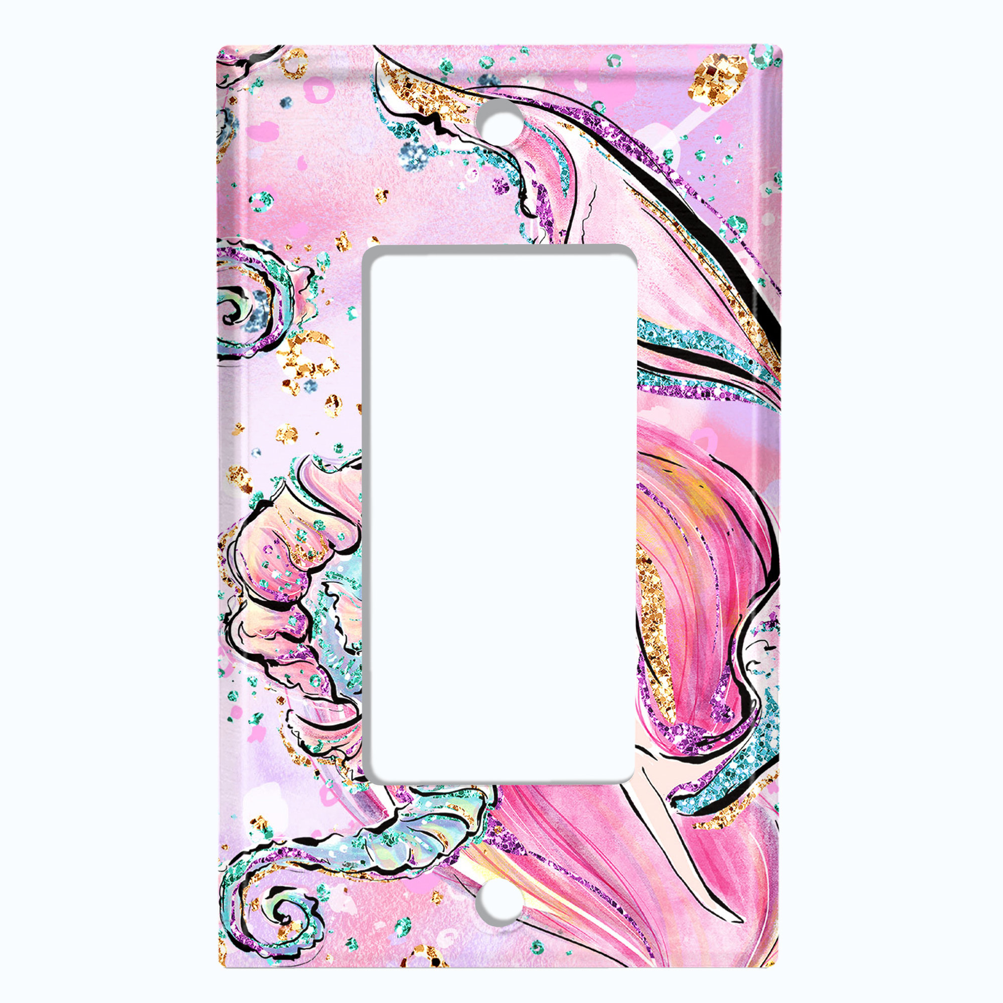 10-Pack Single-Gang Blank Wall Plate Cover In White - Foto 6