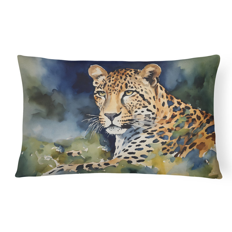 Leopard Throw Pillow
