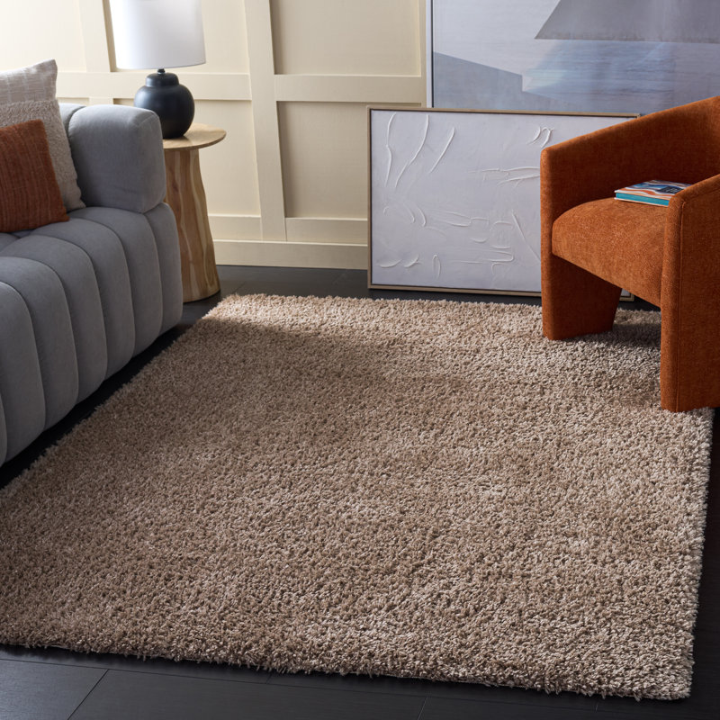 Tapis de couleur unie à poils longs Atlantis 100 Performance, Rectangle 5 pi 3 po x 7 pi 6 po