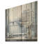 Winter Winter Eiffel Tower City Charm VI - City Paris sur impression sur bois-1660710383