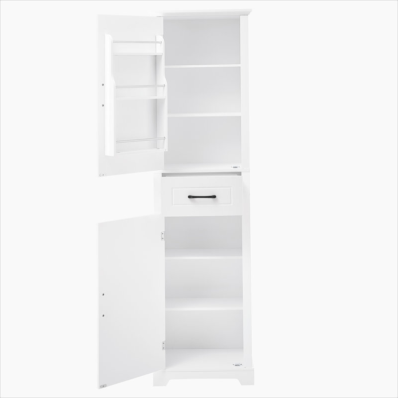 73"H Freestanding Bathroom Storage Cabinet