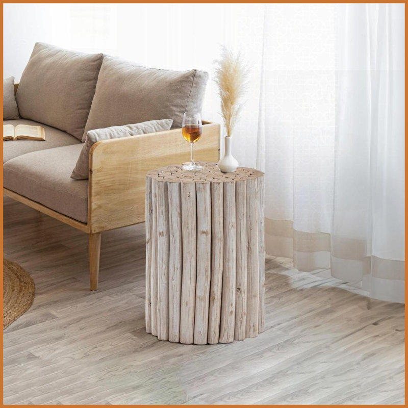 Table basse blanche contemporaine en bois pour le salon - Durable & amp; Décoratif, Blanc