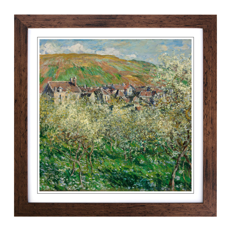 Claude Monet - Single Picture Frame Painting, Walnut