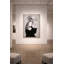 Whispered Poise Framed Canvas Wall Art by Kasian Art Studio - Brown Frame-1666423019