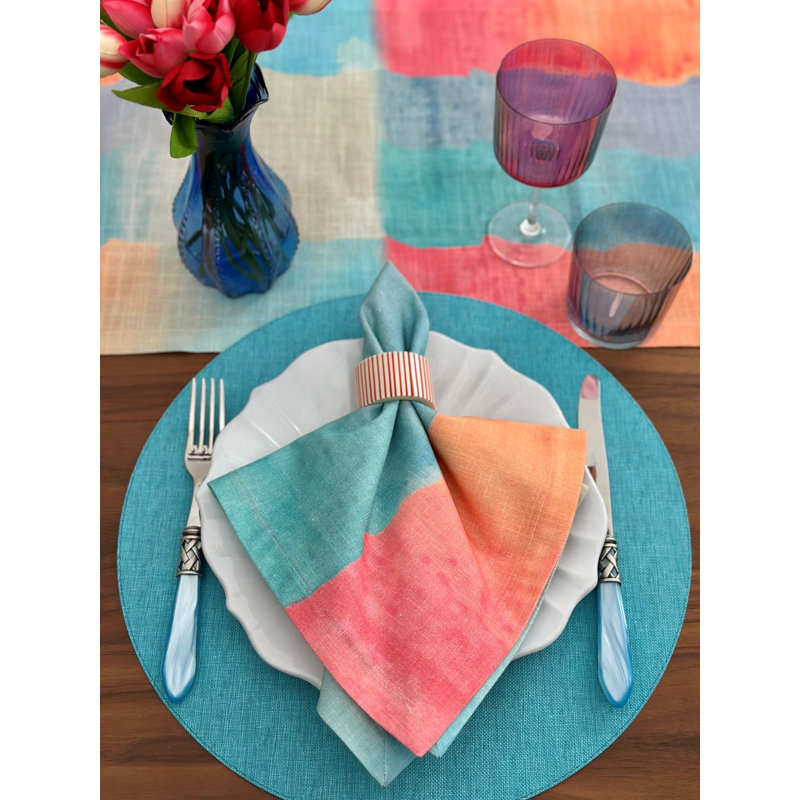 Spectra Turq 21" Napkin