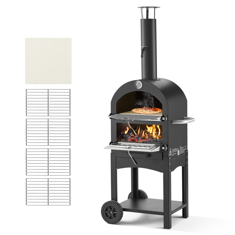 VEVOR Iron Free Standing Pizza Oven