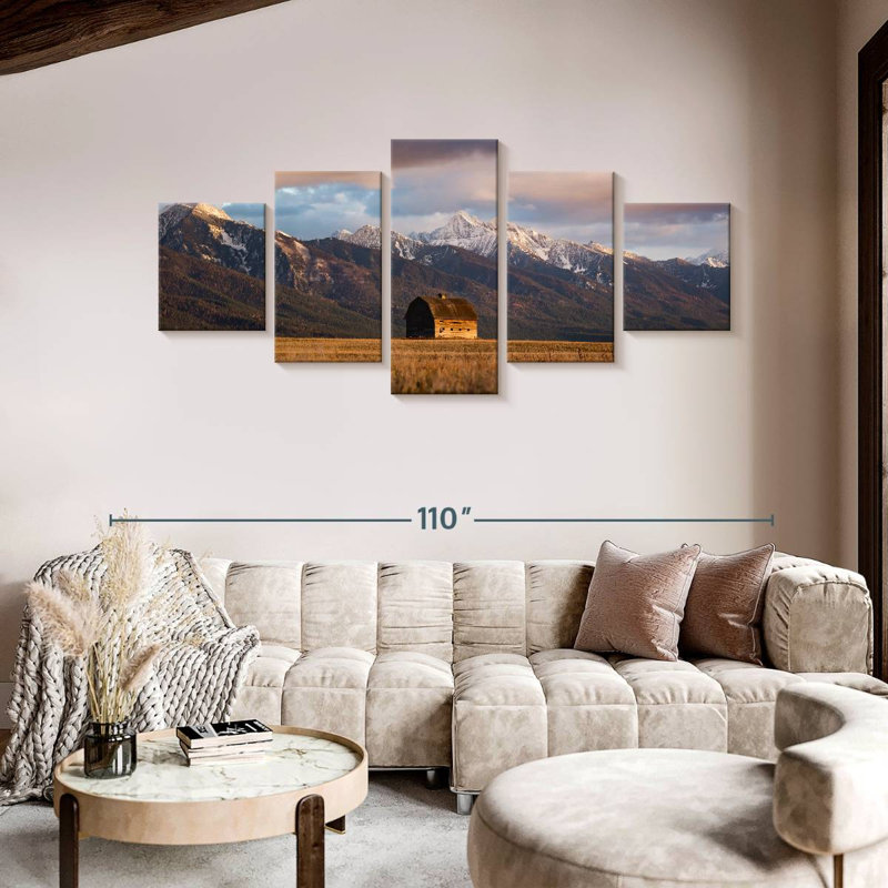 Pablo Montana Barn, 42" H x 92" W