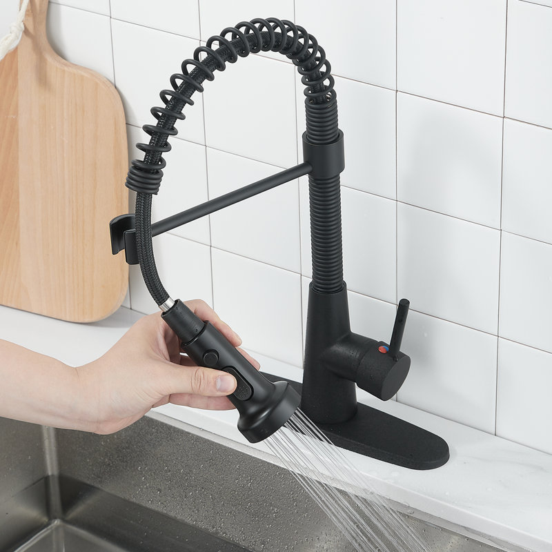 UFINE Pull Down Kitchen Faucet