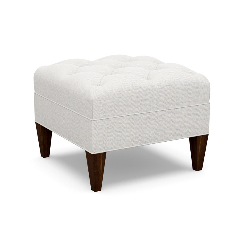 Square Ottoman, Walnut, 9637-80