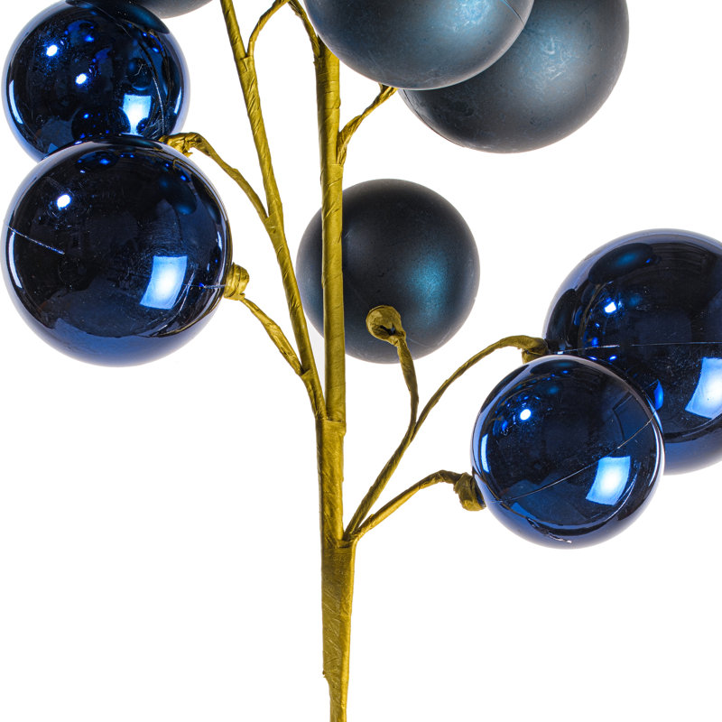  Vaporisateur d'ornement boule bleue de 30 po., Bleu minuit