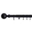 Nuha Iron Adjustable 2.8cm Single Curtain Rod-1200313040-1198961381