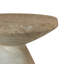 Tabouret de patio, couleur principale marbrée, table de bout décorative polyvalente, utilisation