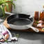 Staub Cast Iron 11-Inch Traditional Skillet - White Truffle-1319075943
