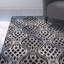 Tapis gris à motif géométrique Cramden-22960096
