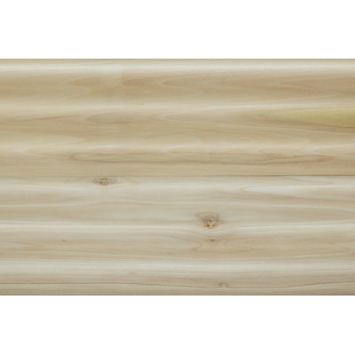 5" x 94.5" 3D Wall Panel in White