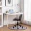 Chaise de bureau pivotante et capitonnée-805871685