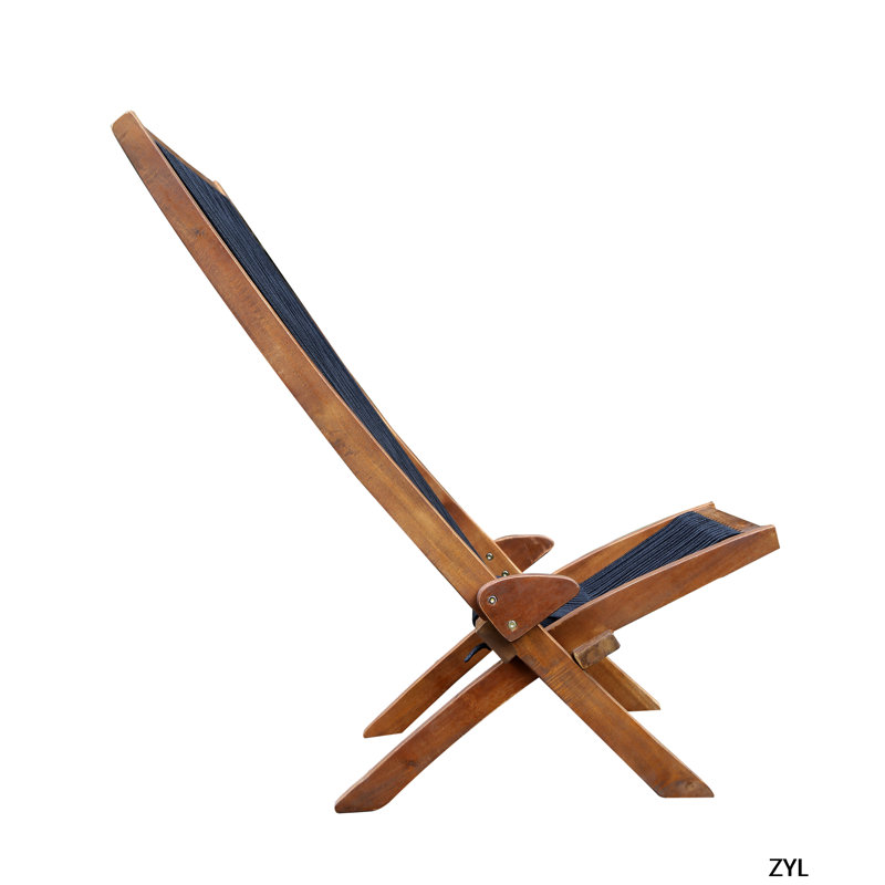 Chaise pliante en bois
