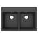 33" x 22" Double Basin Undermount Kitchen Sink with Accessories