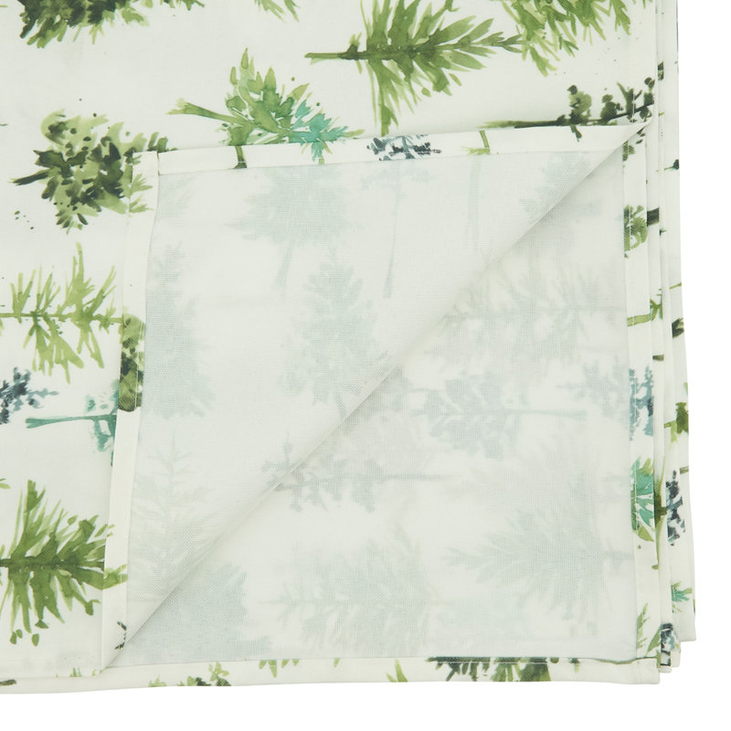 Nappe Green Winter, 65 po x 120 po