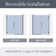 DreamLine Ascend 38 1/2-39 1/2 in. W x 72 in. H Frameless Pivot Shower Door