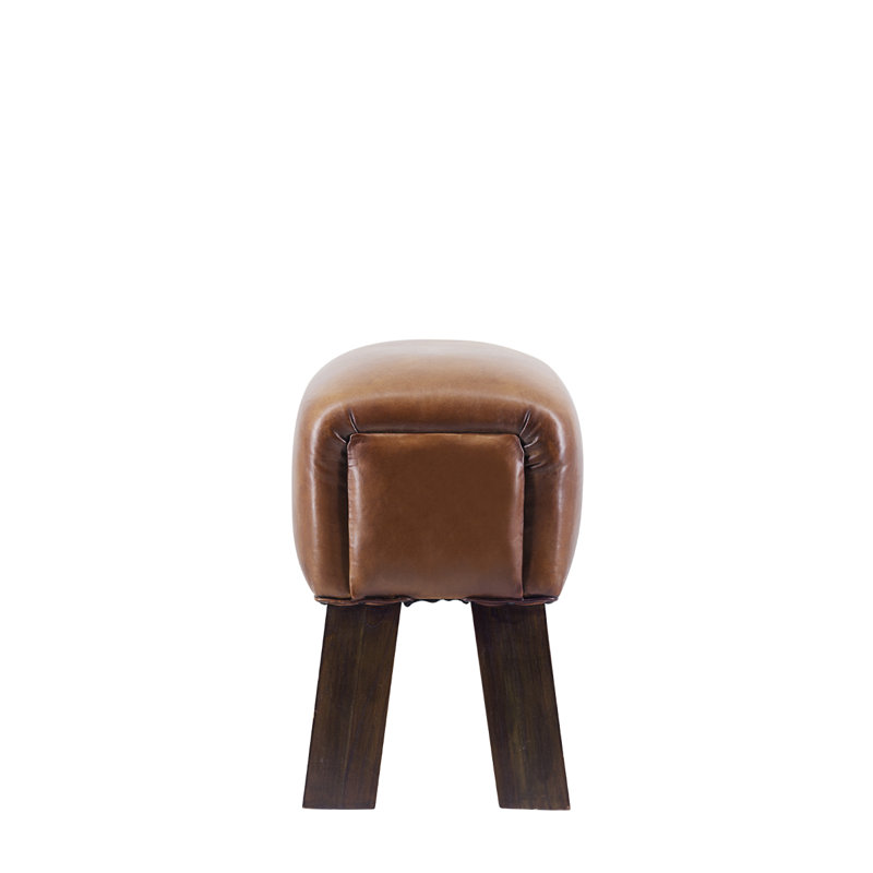 Nickolas Solid Wood Accent Stool