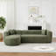 Canapé modulaire de luxe à dossier courbé de 109,4 po-993819075-993819074