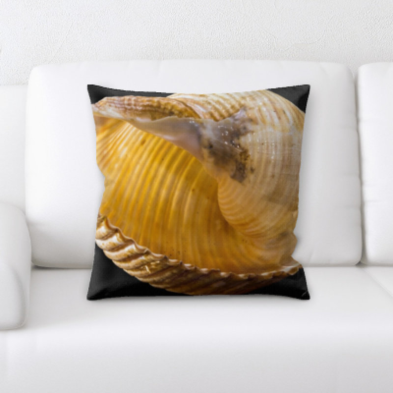 Bella Close Up Shell Throw Pillow