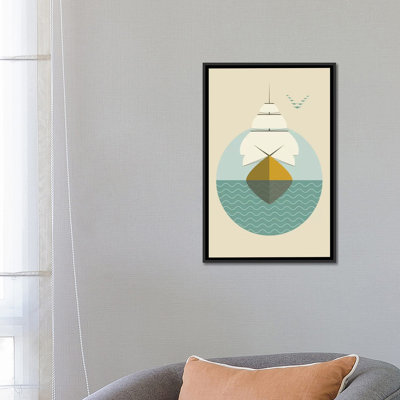 «Ship» par Flatowl - impression sur toile tendue