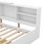 Lit plateforme simple avec tête de lit, tablettes et 2 tiroirs-2138027037