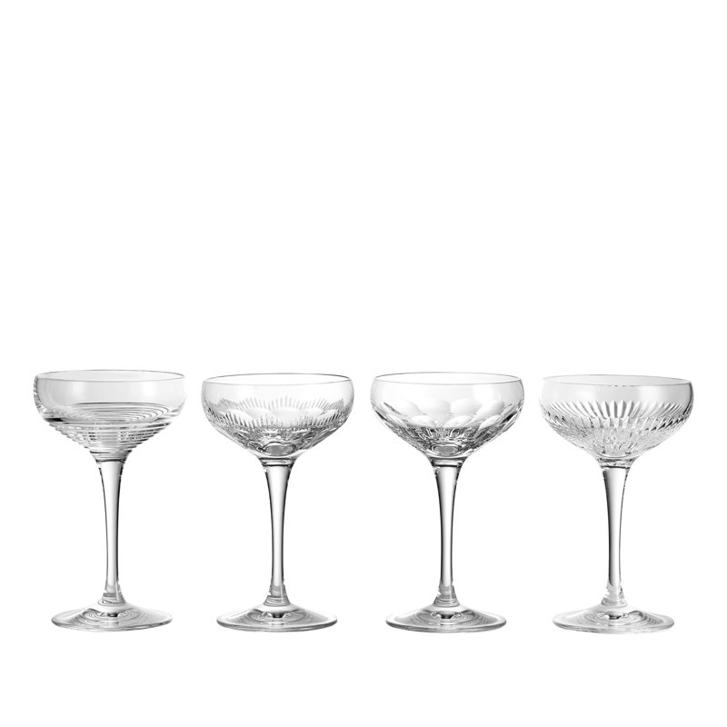 Mixology Rum Coupe 4 fl oz, Clear