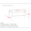 Repose-pieds avec rangement Modern - ivoire
