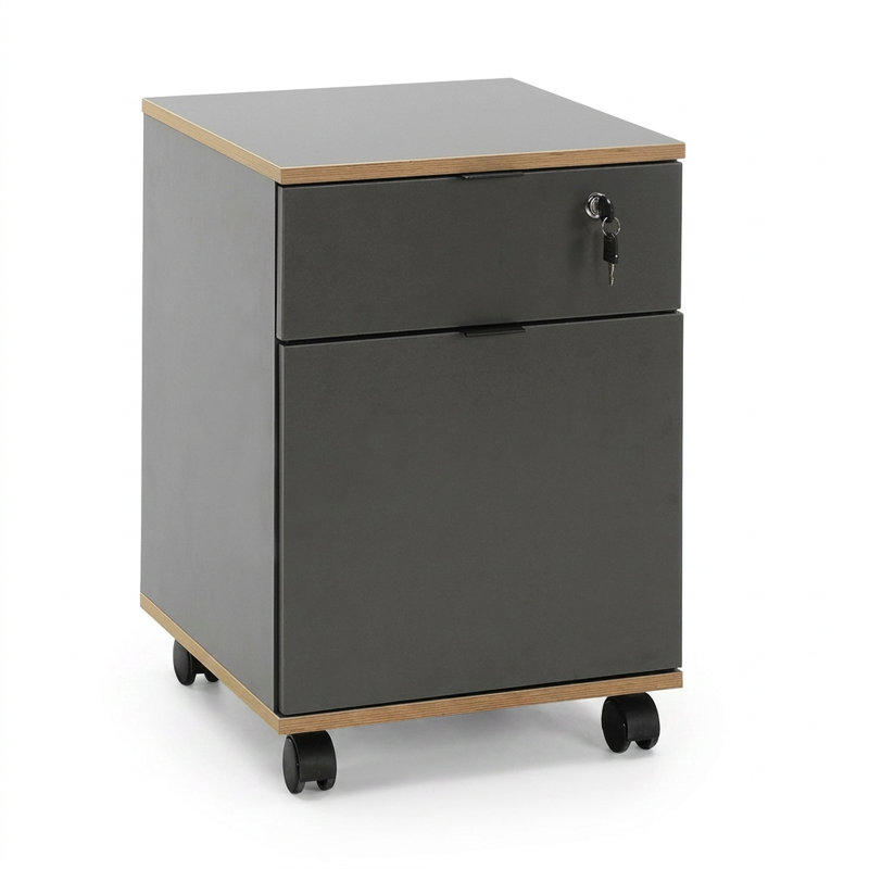 Corbin Mobile Accent Cabinet