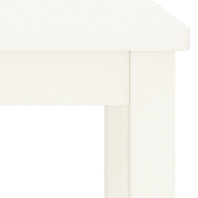 35cm W Solid Wood Bedside Table