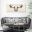 Deer Head - Wrapped Canvas Print