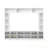 TV Stand with Bookshelves and 4 Glass Doors-159981759
